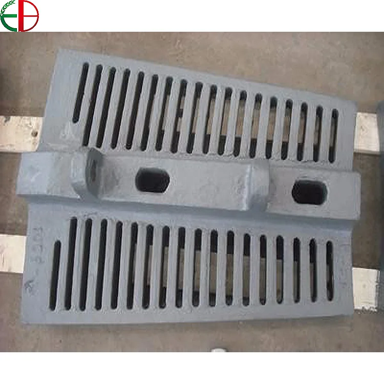 HRC59 BTM Cr26 High Cr White Iron Blocks Side Liners,Cement Mill Liner Plates 4.3 x 13.5m EB5006