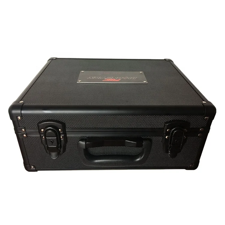 
new fashion aluminum hookah case with cut out foam insert 