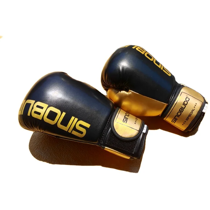 Hot sale pu leather boxing gloves MMA gloves for training