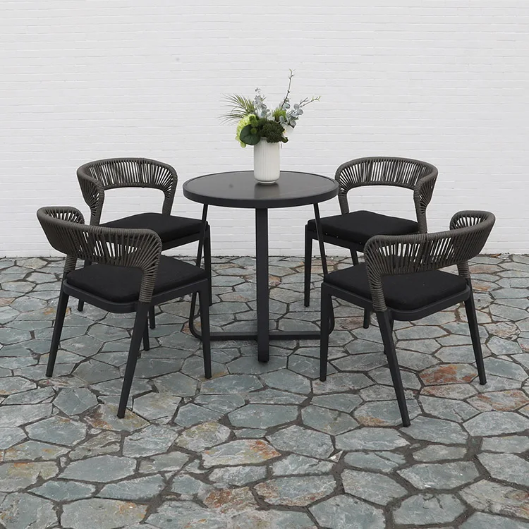 Wholesale Custom Modern Rattan Chair Patio Kitchen Garden Furniture Set Outdoor