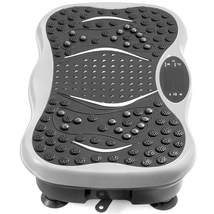 Fitness equipment vibration plate vibrating fat shaker with exercise resistance bands body shaker plate