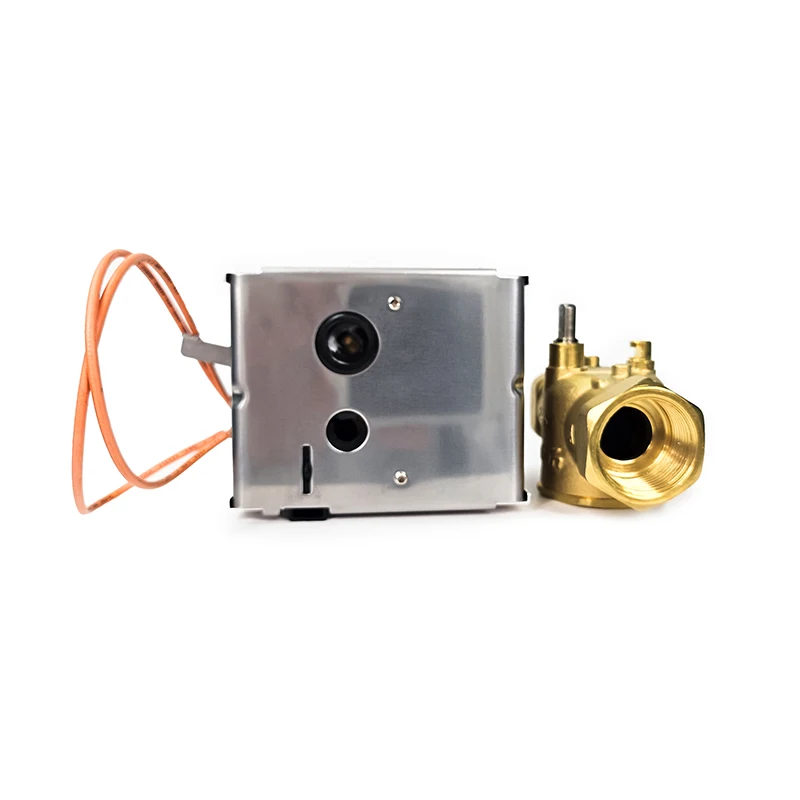 HaiLin HL-G2-1/2-S2 FCU Electric Valve 2 Port DN15 1/2 Motorized Brass Valve With Actuator 220VAC With CE Certification