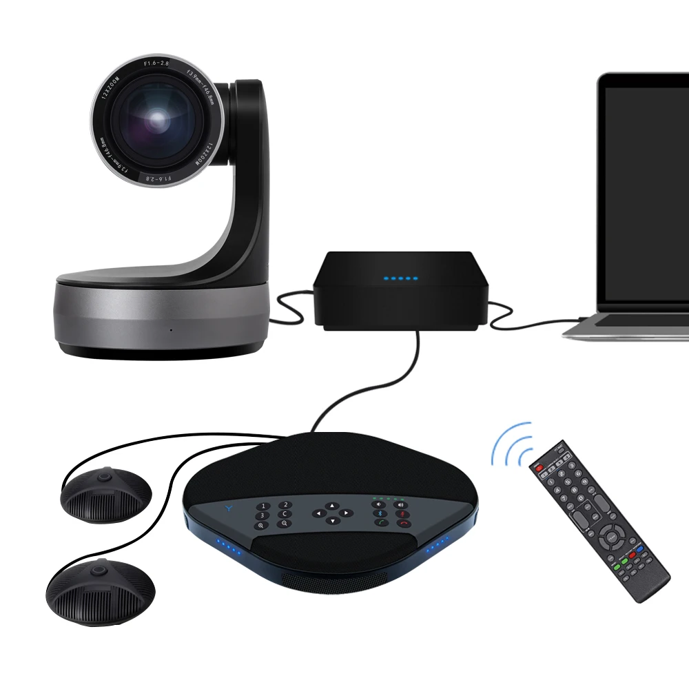 Конференц-камера JoinGroup HD3500e PTZ 12x оптический зум 1080p HD-камера с громкоговорителем комплект видеоконференций