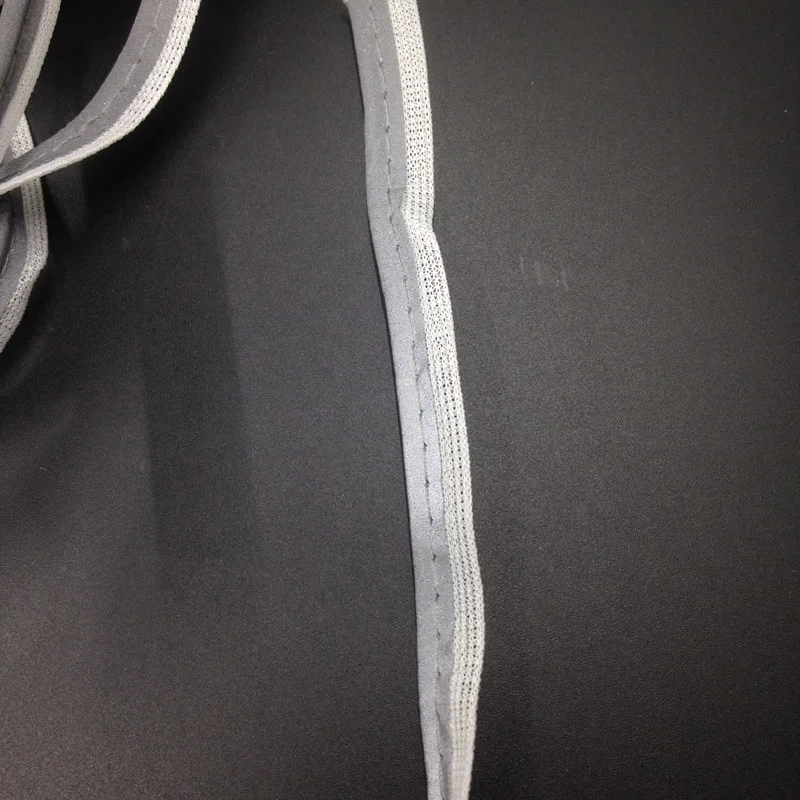 High Visibility Silver Reflective Piping for Bags,Garments