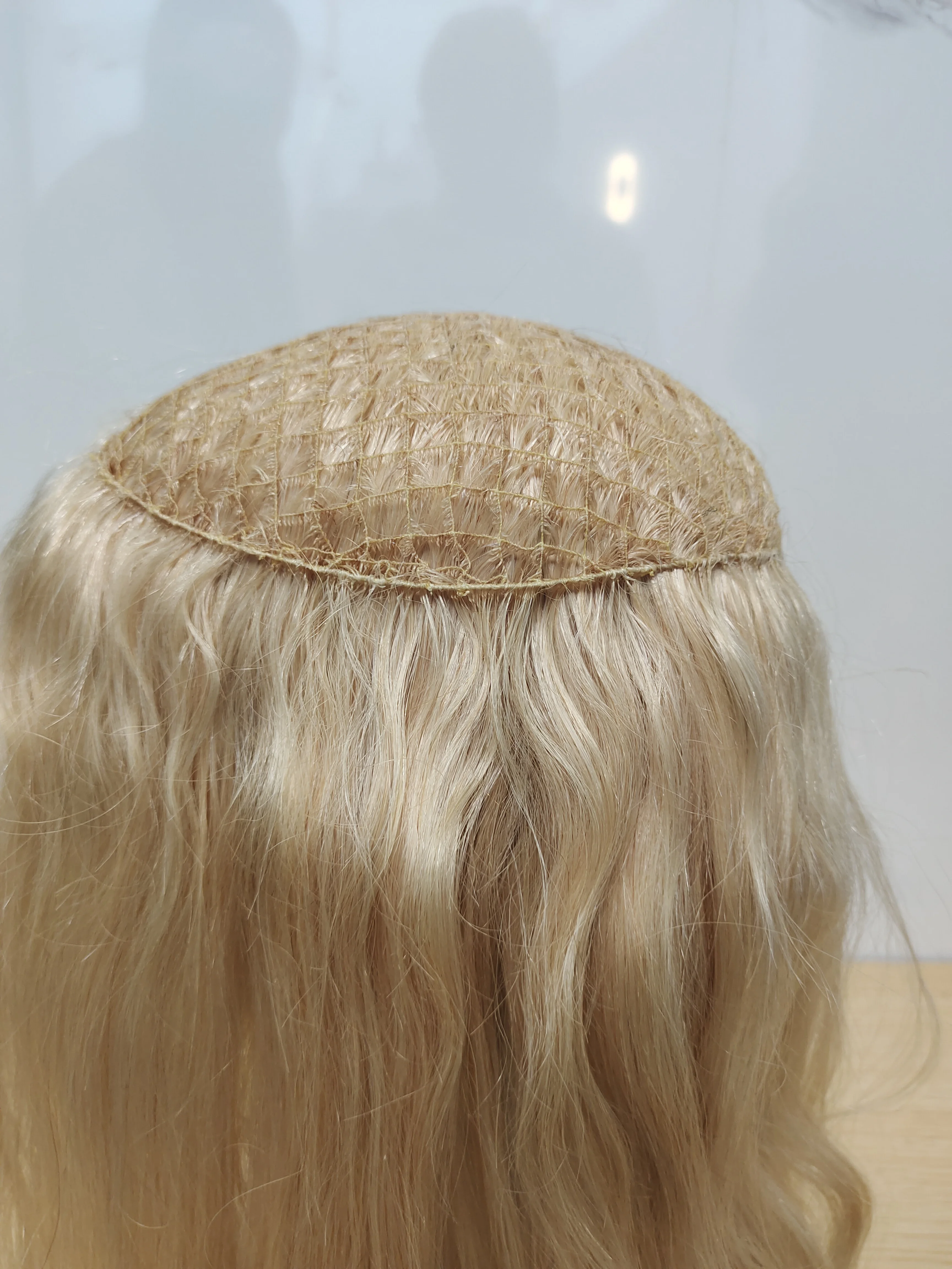 16 inch fishnet closure net closure for women China Supply