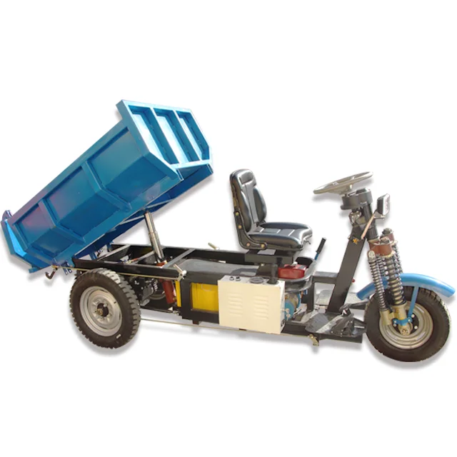 Mini Track Dumper Price Multi Function Electric Three Wheels Tricycle for Sale
