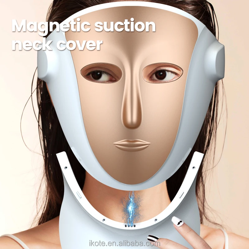 Rechargeable Red Led Mask Light Therapy Silicone Led Facial Mask For Skin Care Machine Other Home Use Beauty Equipment