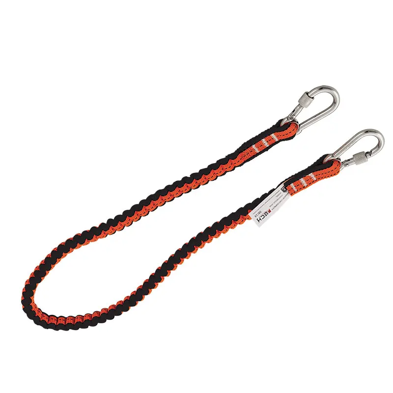 Flexible Elastic Cord Tool Lanyard Retractable  For Safety