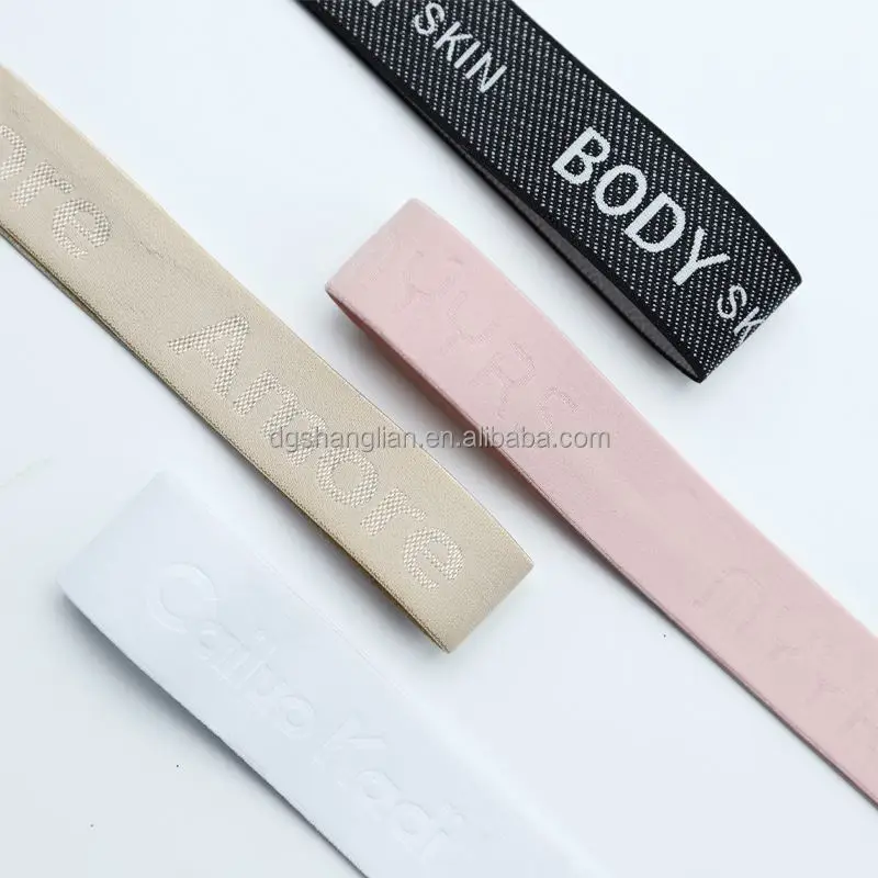 Explosive New Products China Factory Price Custom Printed Jacquard Waistband Elastic Band For