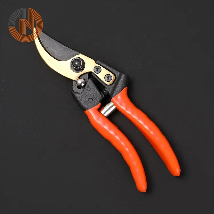 SK5 high carbon steel 8 inch garden manual hand bypass pruning shearing scissors gardening tree branches pruner shears