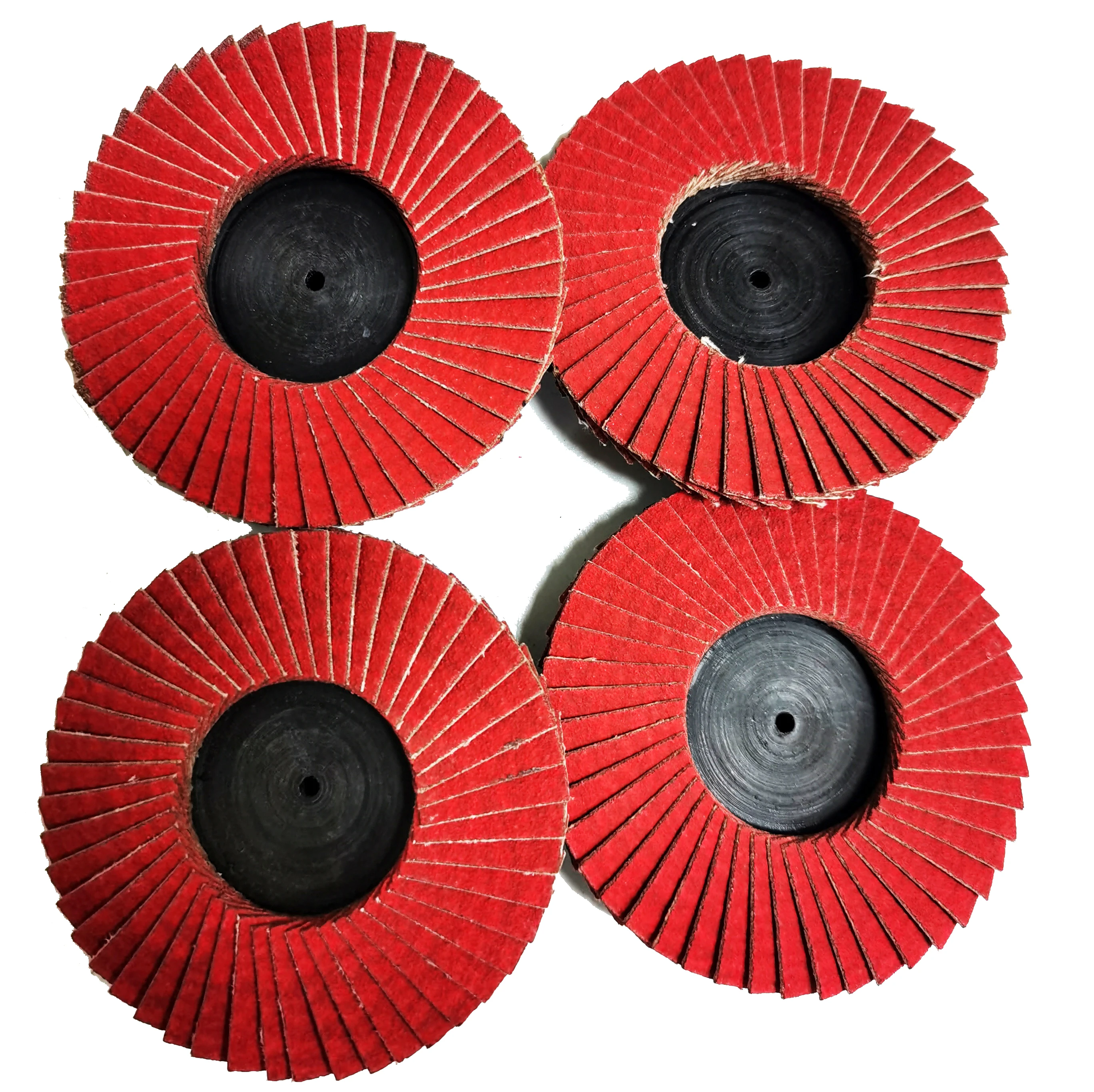 2 inch  quick change disc small mini emery chuck aluminum oxide ceramic polishing  flap wheel flap disc grinding wheel
