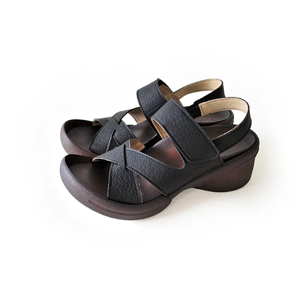 Hot sale womens shoes chunky heel platform wedge sandals female