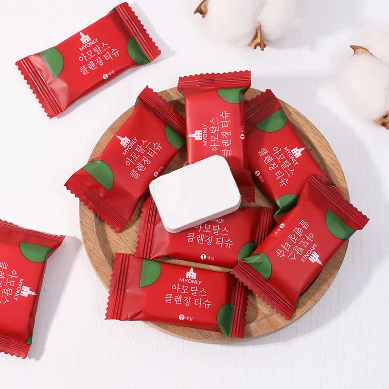 Производители поставляют салфетки, удобные салфетки для лица, сжатые салфетки для лица для дома, путешествий, спорта