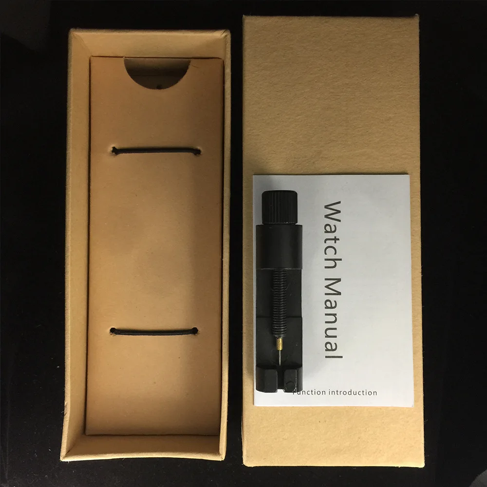 Custom logo Luxury square Bamboo Wooden case Watch Packaging Box for Smart Watch