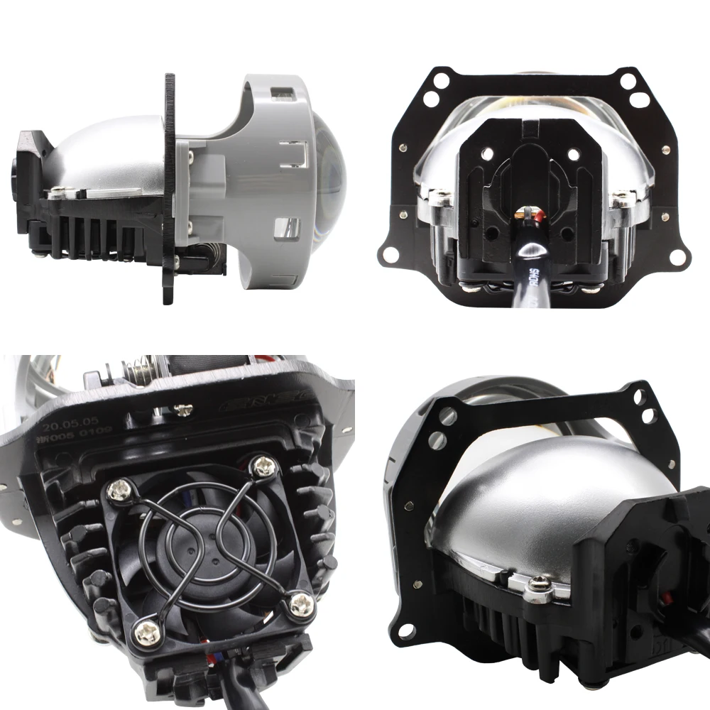 TAOCHIS A3+ A3 MAX BI LED Projector Lens 50W 4000LM 5500k 3.0 Inch for HELLA 3R High Beam Low Beam Car Light Upgrade