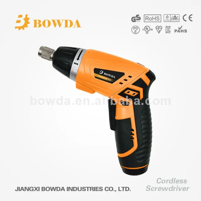
3.6v DC Motor Torque Rechargeable Li-ion Battery Cordless Screwdriver 