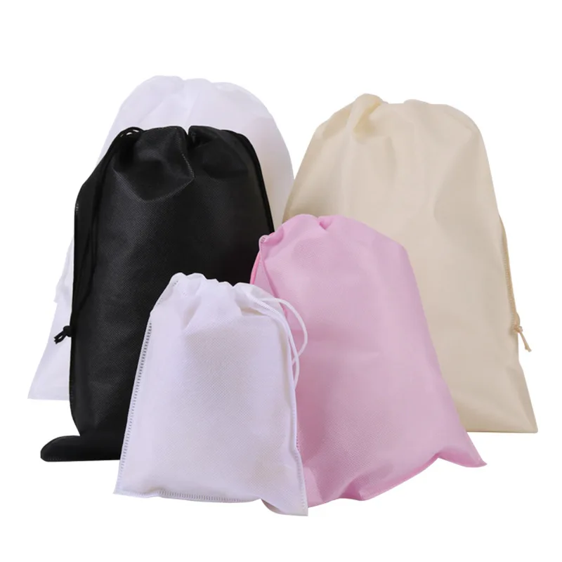 sympathy custom reusable shopping non-woven drawstring bag eco fabric bag non woven packaging non-woven fabric bag
