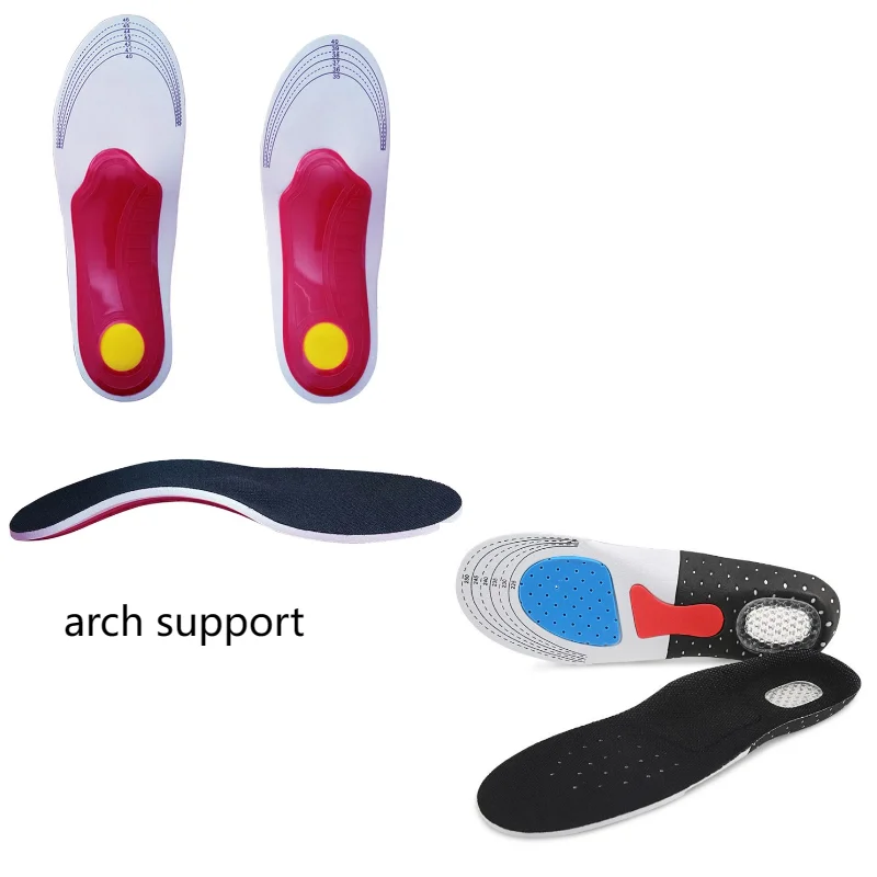 Popular Selling Premium Orthotic High Heel  Shoes Insole EVA Nylon Pad Arch Support Flat Feet For Women / Men Orthopedic Insoles