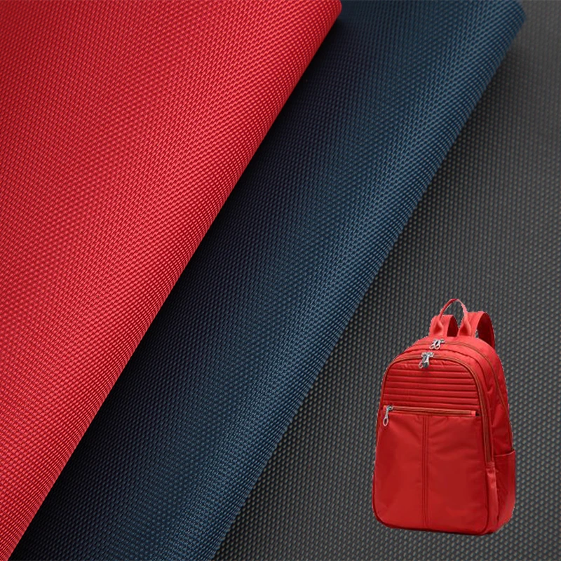 
China best selling bag material 600D plain PU coating woven 100% polyester oxford fabric 