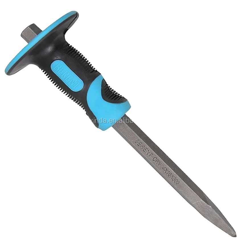 Factory Hand Tools Flat Chisel Cold Chisel With Plastic Handle