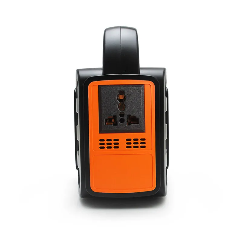 100W outdoor portable power supply 150W AC output large capacity solar generator Power Station with LED flashlight