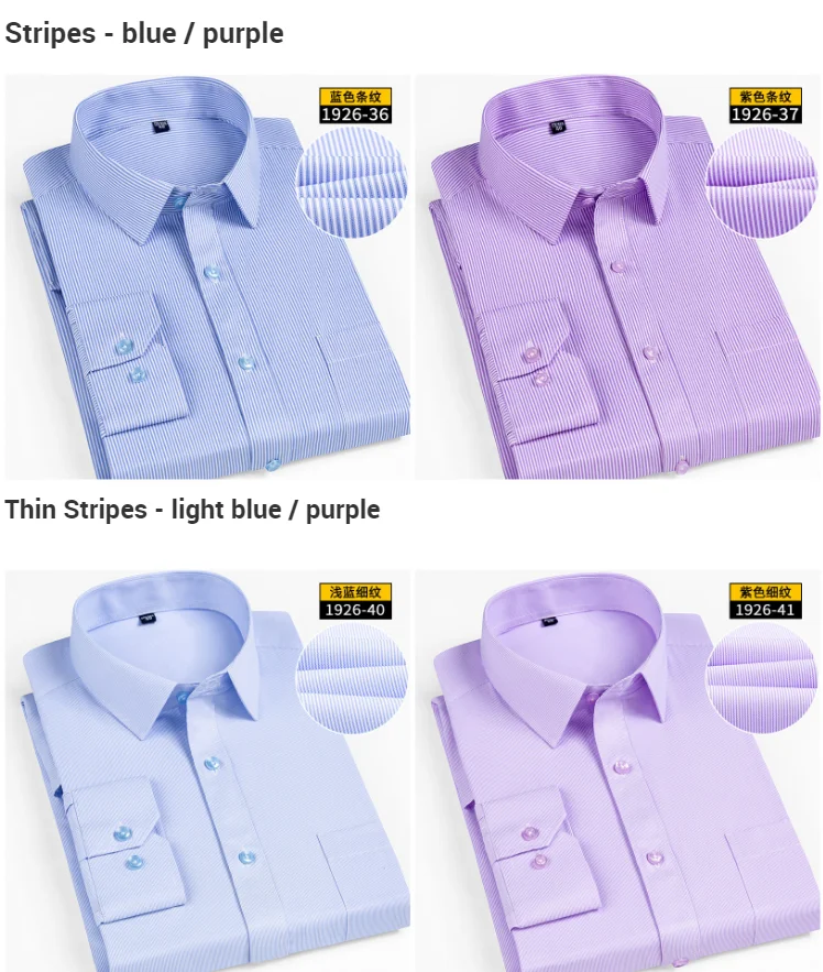 0903 Custom wholesale Gentleman Full Formal Long Sleeve Plain Tee Plus Size White Men Dress Clothing Mens Shirts usd4.98-5.98/pc