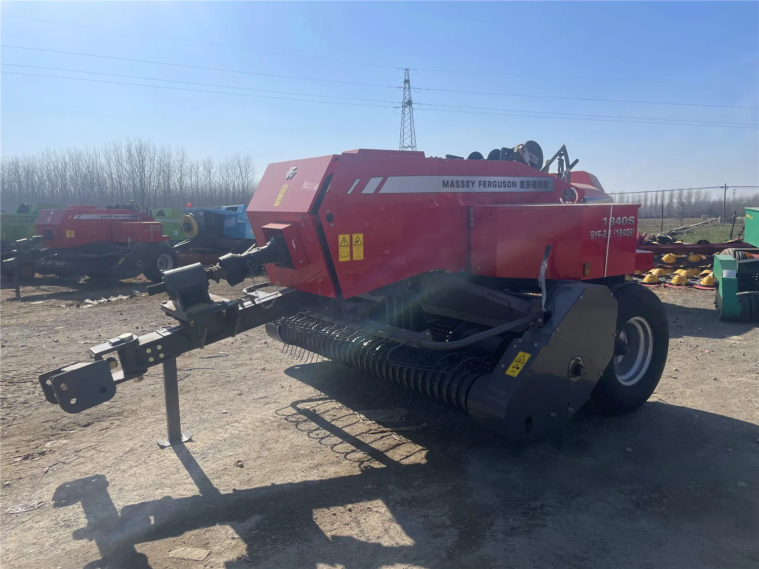 Пресс-подборщик сена Massey Ferguson MF1840 б/у