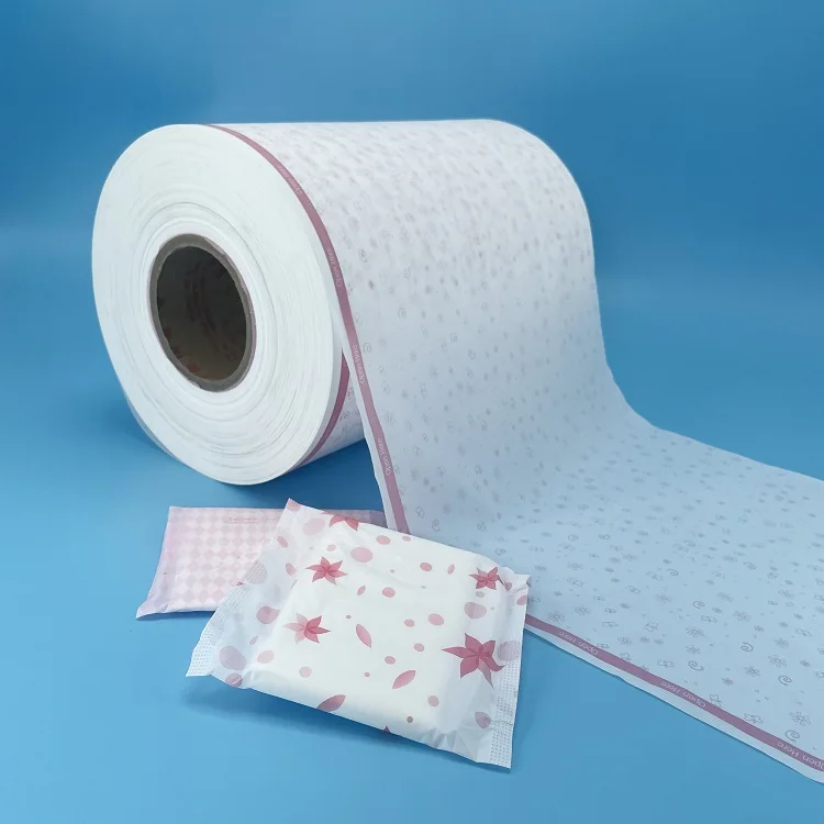 PE Diaper Raw materia FACTORY  Free samples of hot air breathable baby adult diapers PE cast polypropylene film