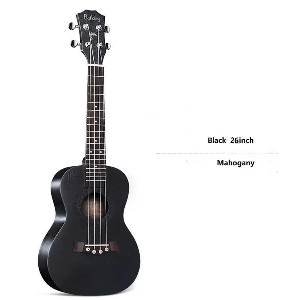 Tenor  Ukulele Solid Top Mahogany 26 Inch With Ukulele Accessories With Gig Bag