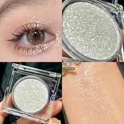 Wholesale Body Glitter Makeup Shimmer Eyeshadow Palette Hot Selling High Quality Single Glitter Eyeshadow