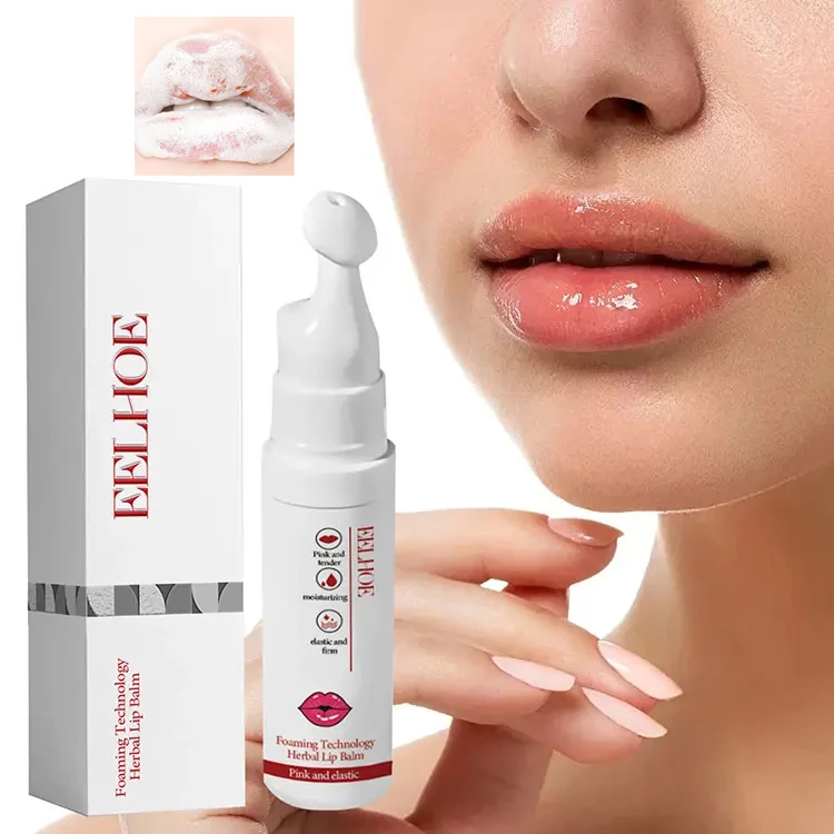 Natural Organic Lip Care Moisturizing Repair Lip Bleach Balm Diminishing Exfoliating Bubble Formula Lip Balm For Female