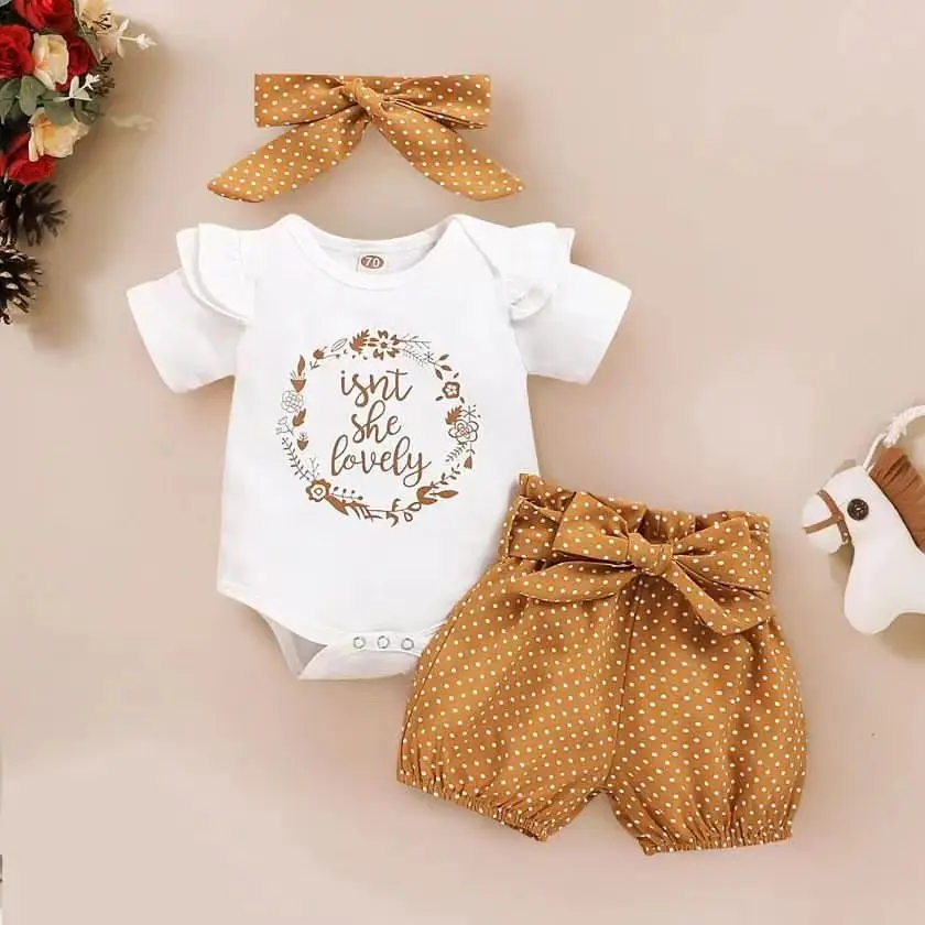 Wholesale Baby Summer Clothes Cotton Short Sleeve New Born Baby Cloth Jumpsuit Candy Color 0-1 Years Baby Infant Romper
