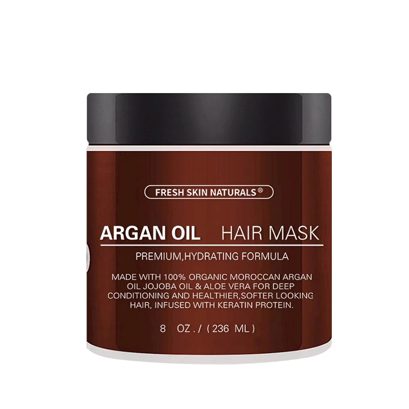 Organic spa relaxer smoothing mask Protein rebonding hair treatment cream