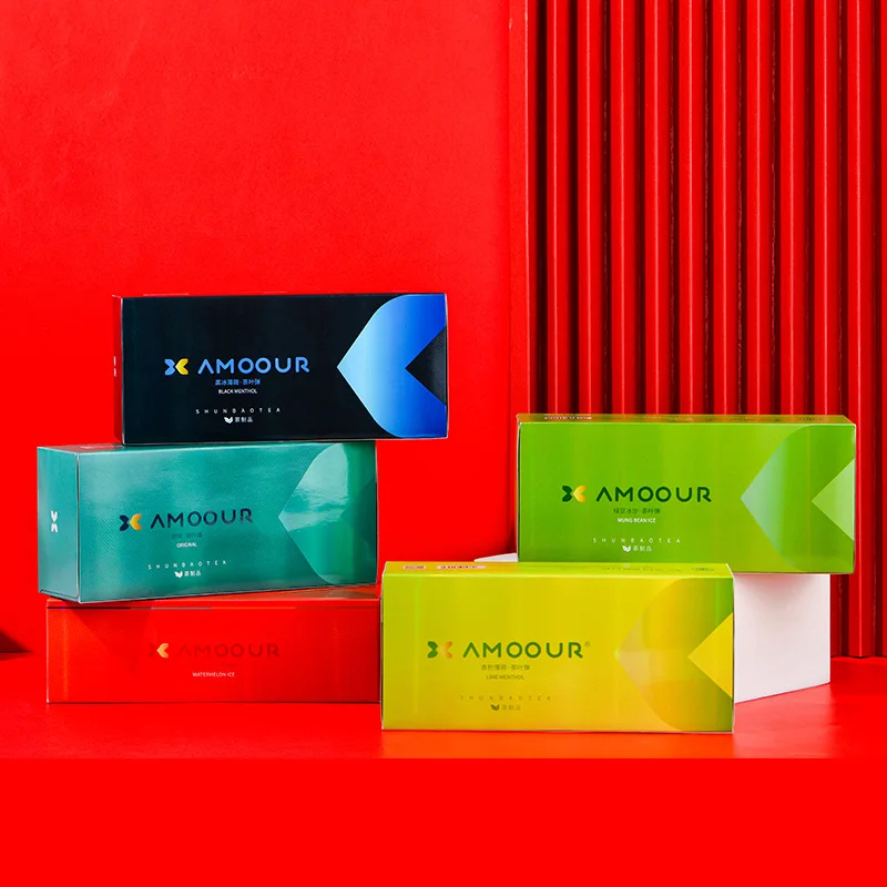 2021 New  AMOOUR Tobacco Alternative e-cigarette Stick With Green Plant Extracts Compatible With Heat Devices