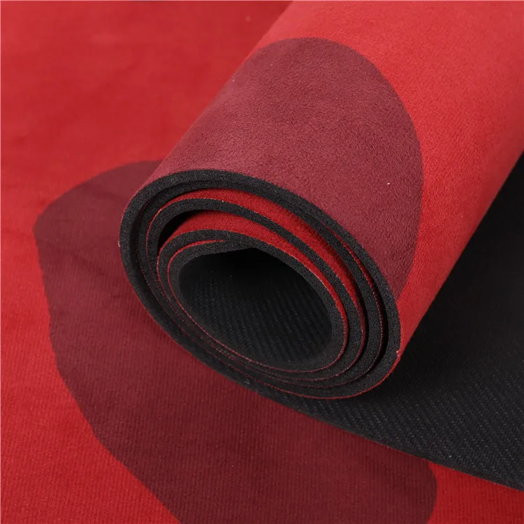 Custom Sublimation Printed Mats Washable Anti-Slip Eco-Friendly Circle Mats Meditation Pilates Yoga Fitness Exercise Yoga Mats