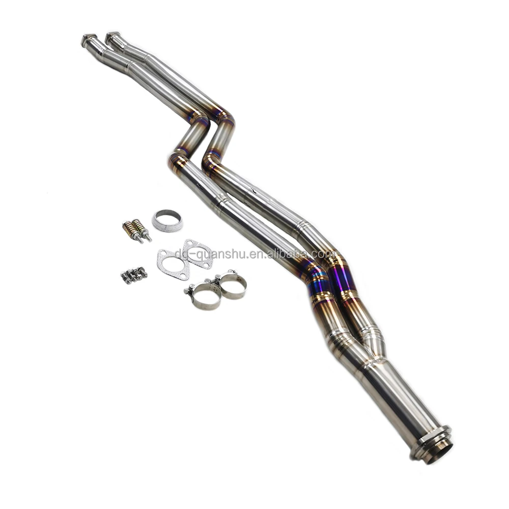 Titanium Exhaust center pipe for BMW 1 Series M Coupe E82 E88 Best Tuning Sport Titanium Exhaust System N54 Engine