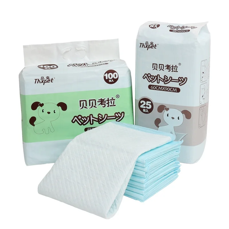 Factory Wholesale 5 layer Leak Proof Disposable Training Puppy Pet Urine Pad Dog Pee Pad