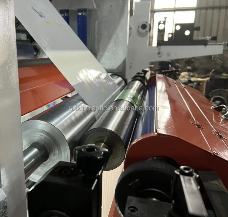 High Definition 2 Color 4 Color 6 Color Printing  Plastic Film Flexo Printing Machine Factory