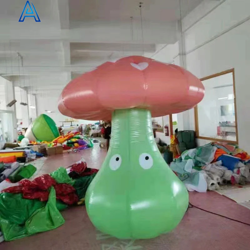 Factory manufacturer customize design shape lifelike cute cartoon large big huge mushroom flower plant edible mushrooms