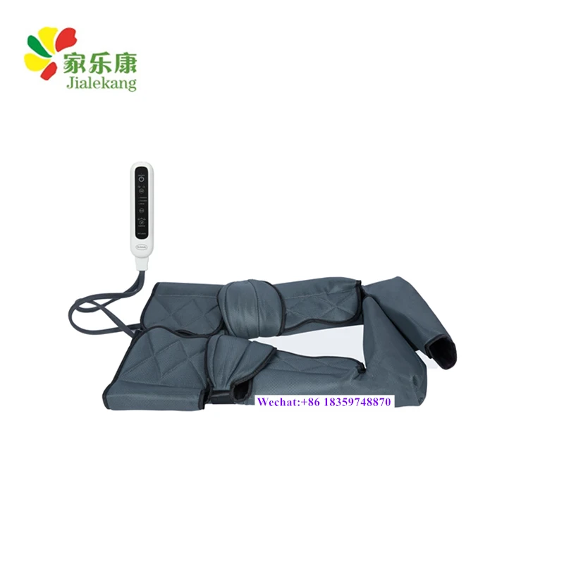 Air compression leg massager With heat electric foot calf knee thigh massager airbag for blood circulation  leg foot massager