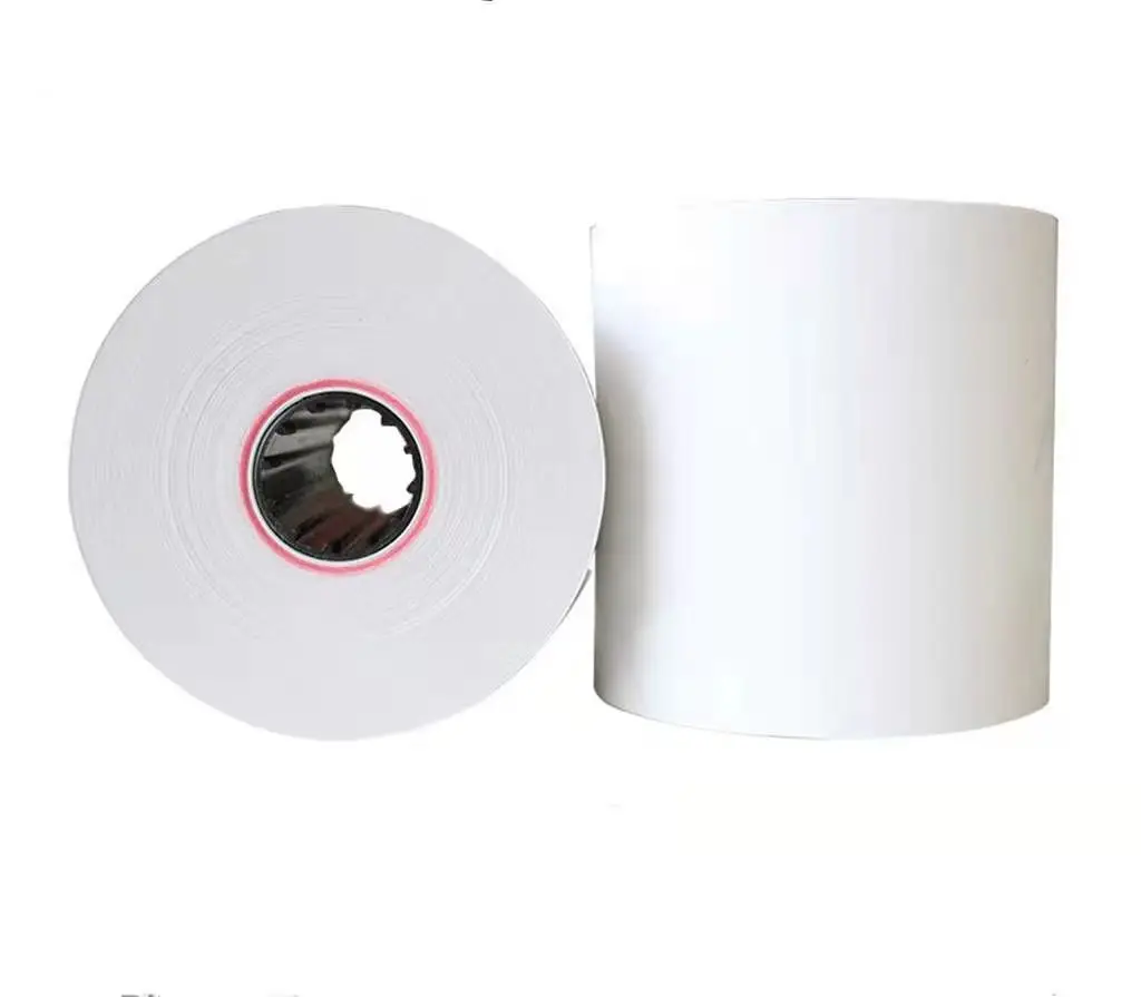 80x70mm 80x60mm Blank Thermal Paper Roll ATM Banks Bond Cash Receipt ATM POS Thermal Paper