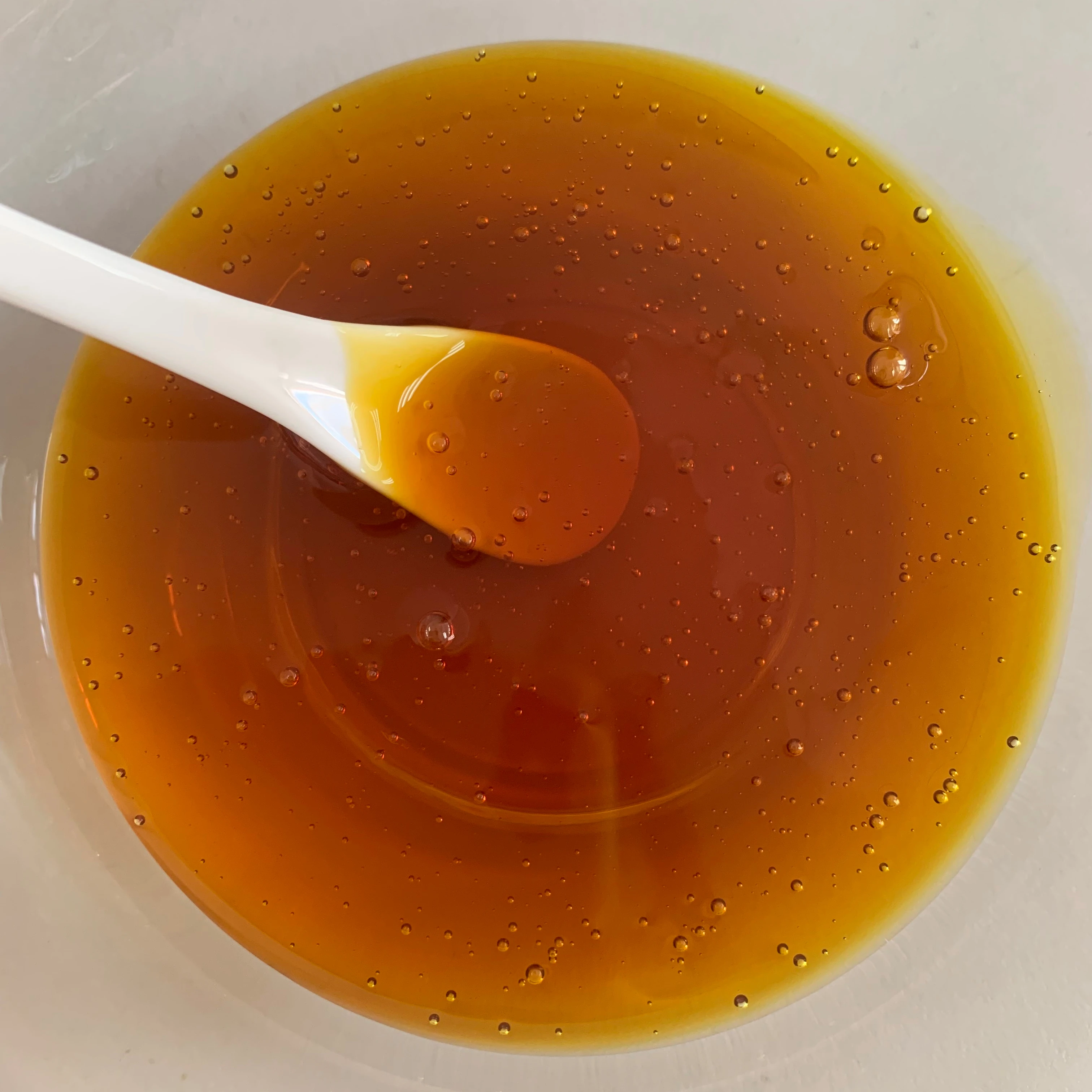 
HXY-5SP white chocolate Transparent food ingredients liquid soy lecithin 