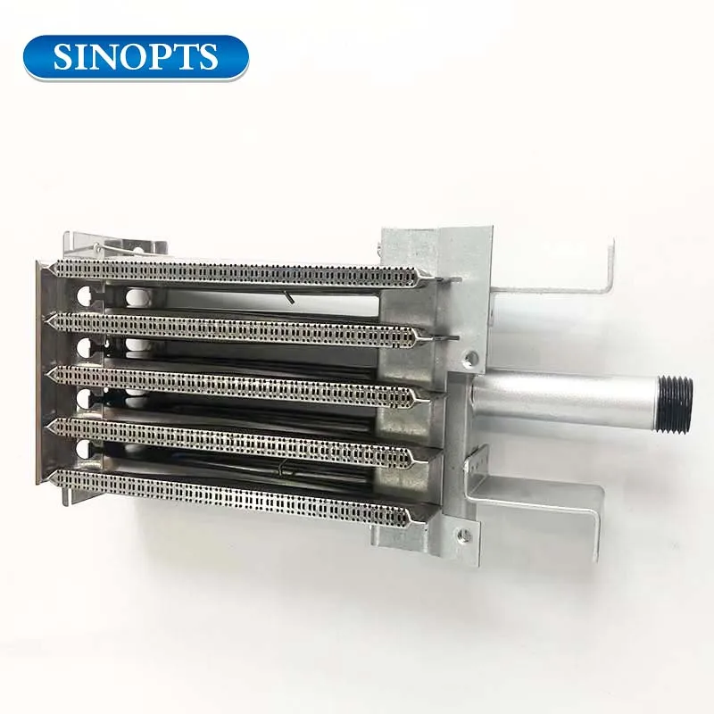 4 Rows Tube Burner Fire Row Burner NG LPG For Noodle Cooker Steam Oven Bucket Stove Burner