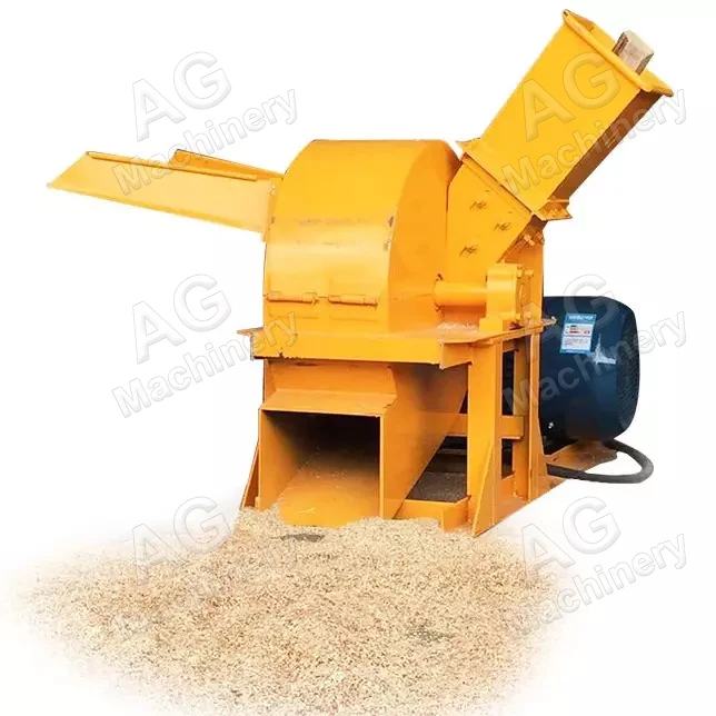 Small Wood Log Cutting Machine Recycling Crusher Machine