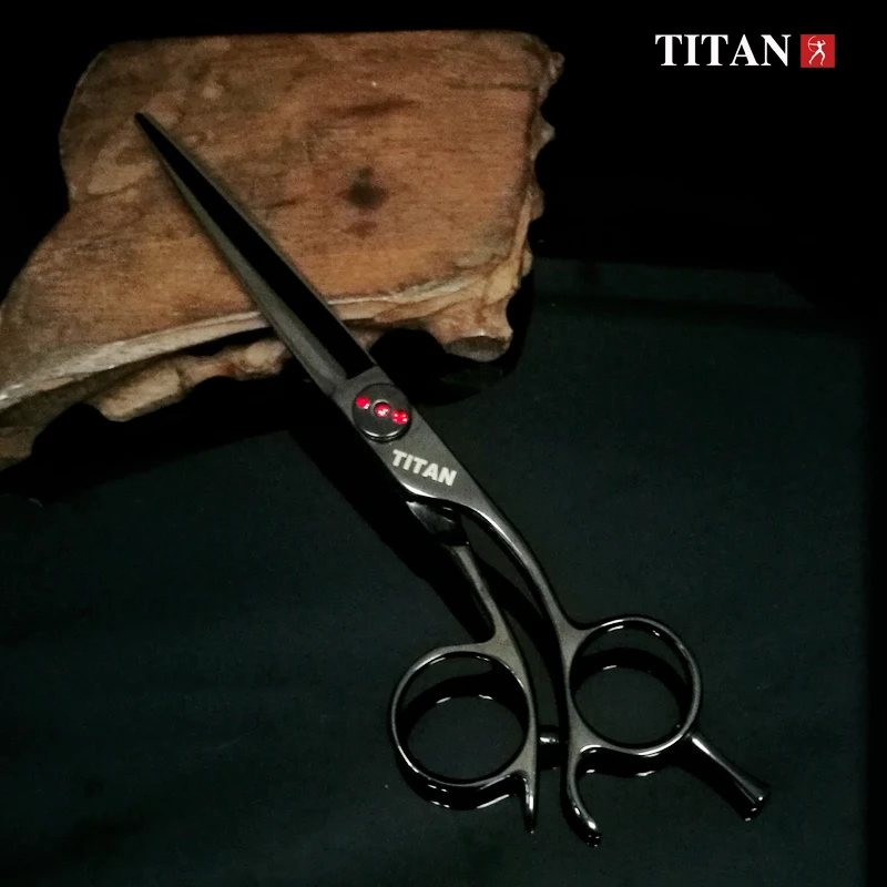 Titan hair scissors barber professional cutting scissors 440C steel scissors
