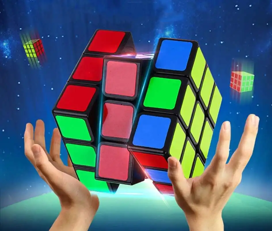 3*3*3 куб без наклеек для детского образования профессиональный магический три высококачественных кубика