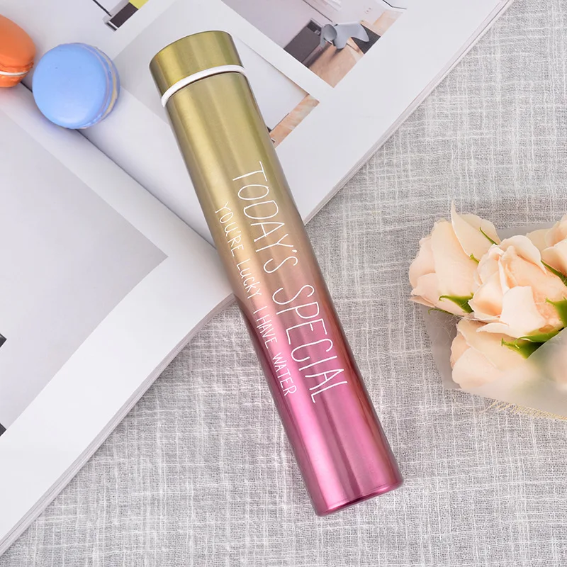 260ml double wall thermos bottle insulated water bottle vacuum flask