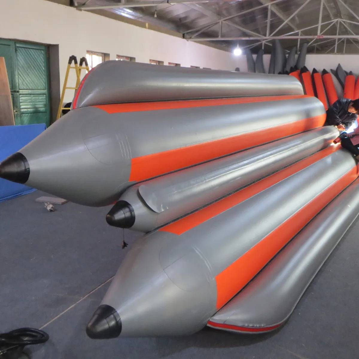  Надувная Банановая лодка с двумя трубками или одной трубкой 380
