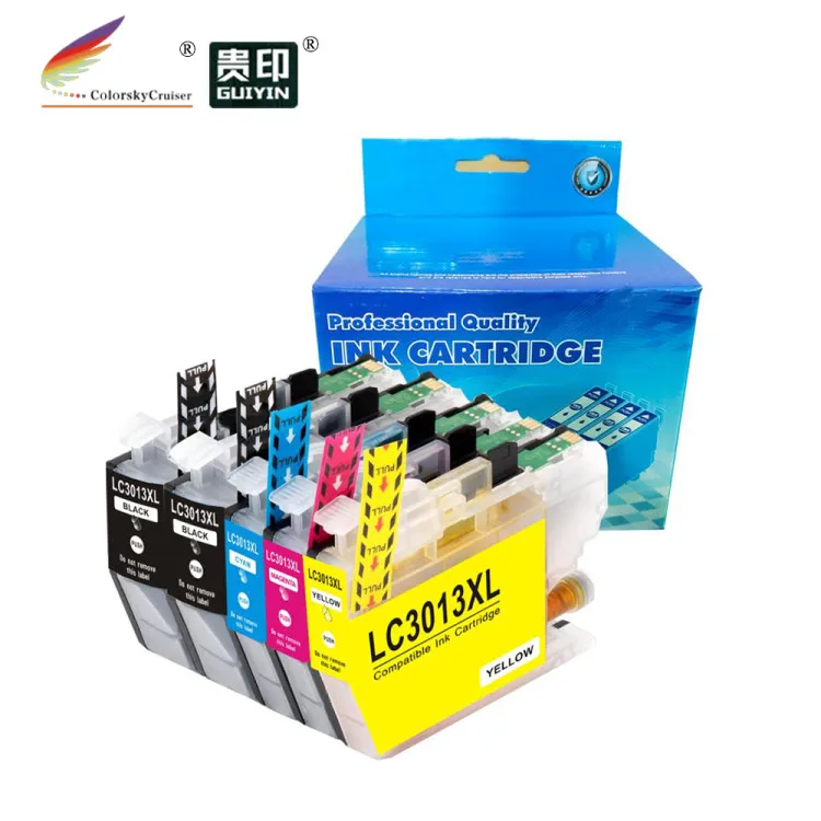 (CPB3013-5) LC3013 LC-3013 Compatible Ink inkjet Cartridge for Brother MFC-J491DW MFC-J497DW MFC-J690DW BKCMY 5 Packs