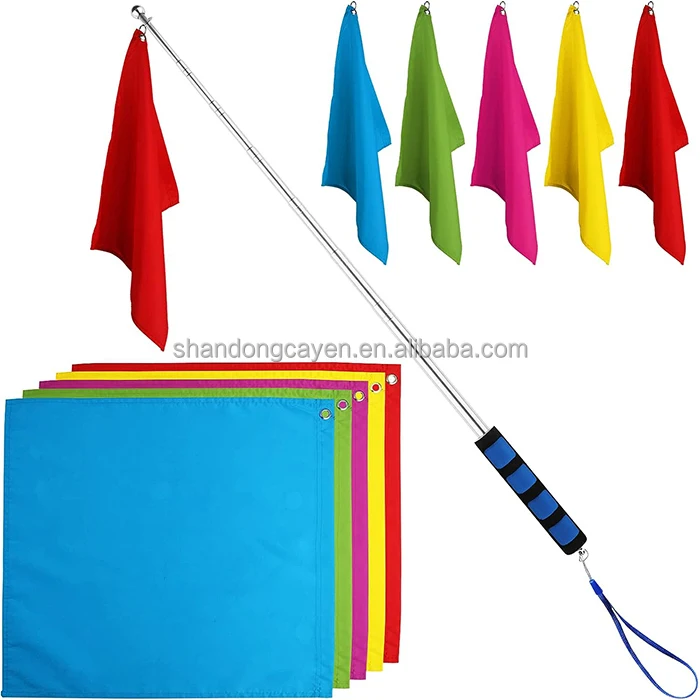 Wholesale Custom Horse Equipment Accessories Animal Horse Training Flag Customized Logo and Design Farming Gear